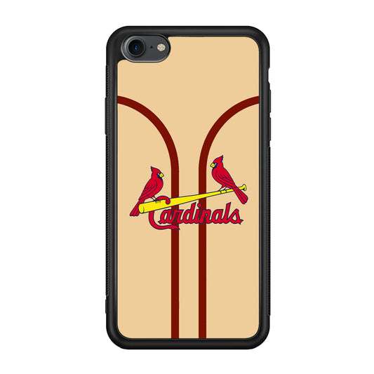 St Louis Cardinals Creammy Jersey iPhone 8 Case