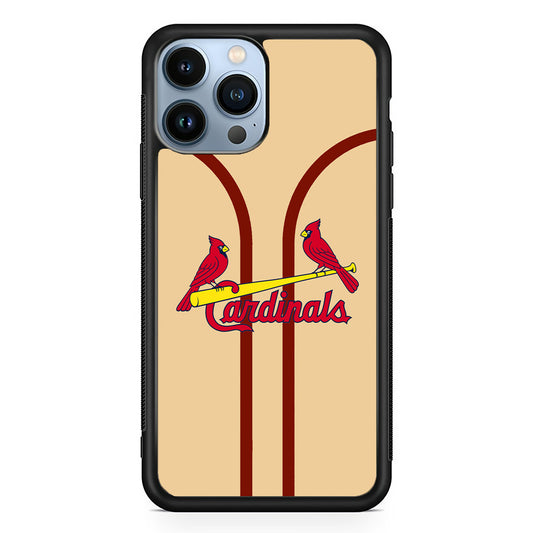 St Louis Cardinals Creammy Jersey iPhone 13 Pro Max Case