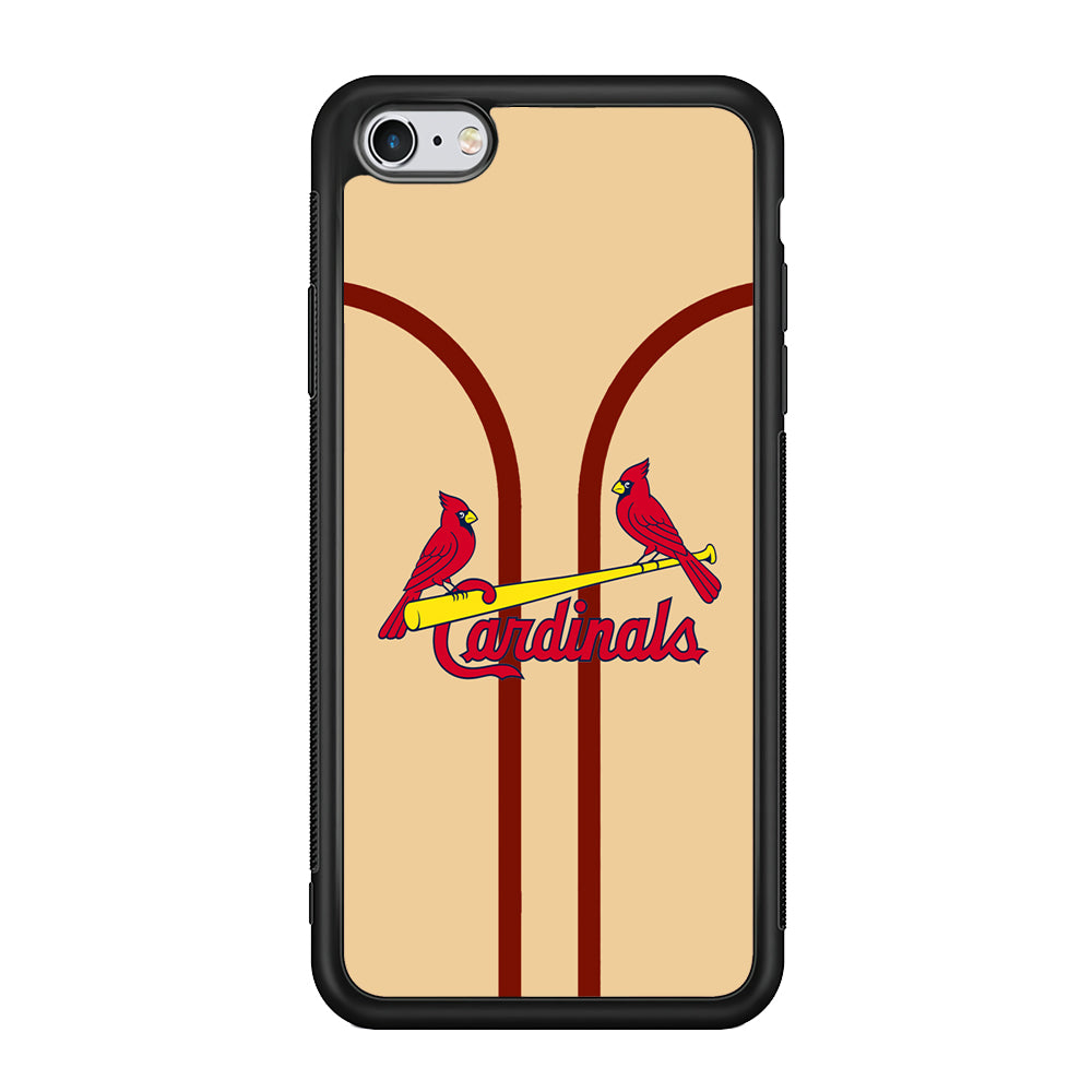 St Louis Cardinals Creammy Jersey iPhone 6 Plus | 6s Plus Case