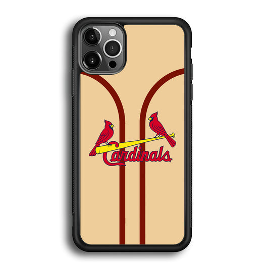 St Louis Cardinals Creammy Jersey iPhone 12 Pro Max Case