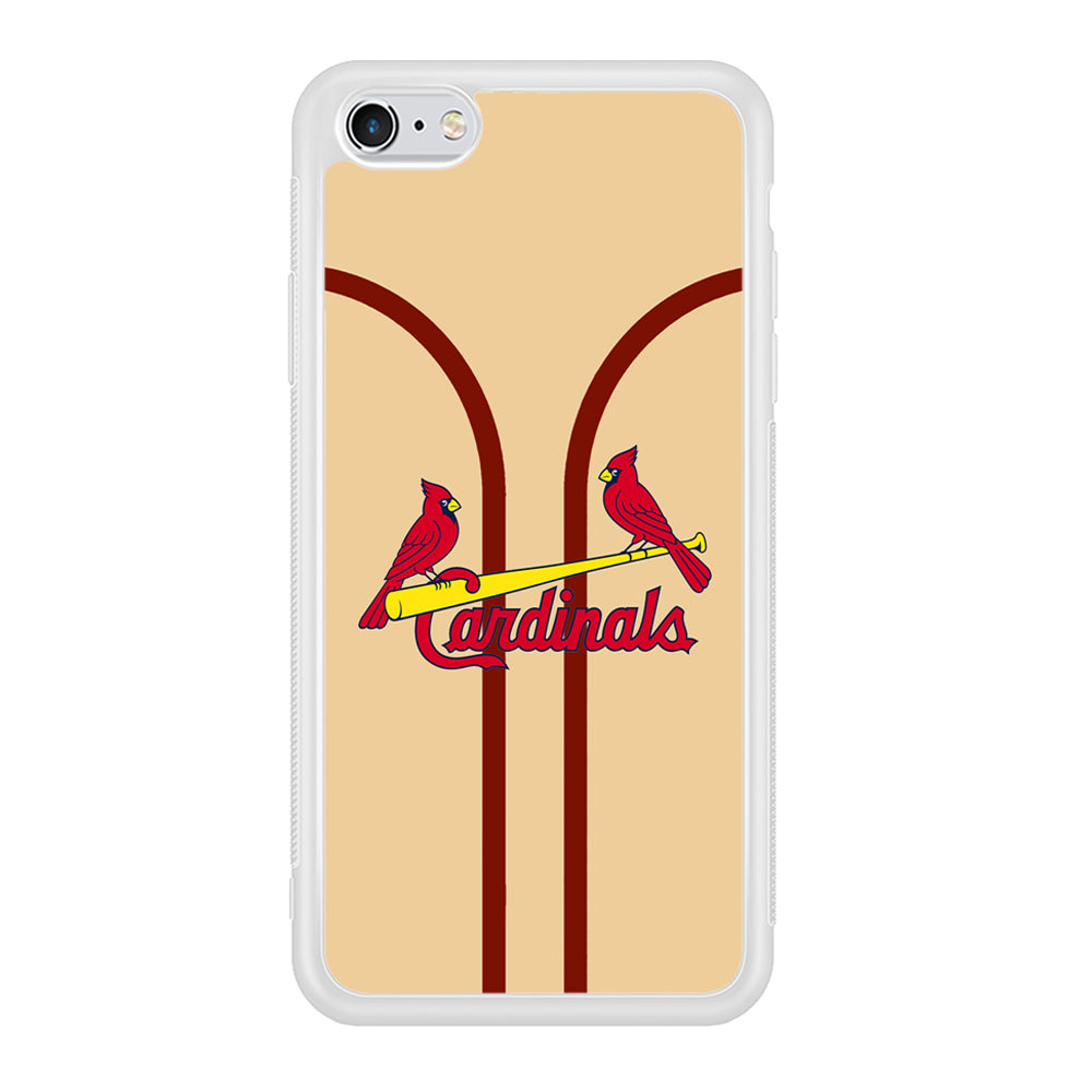 St Louis Cardinals Creammy Jersey iPhone 6 Plus | 6s Plus Case
