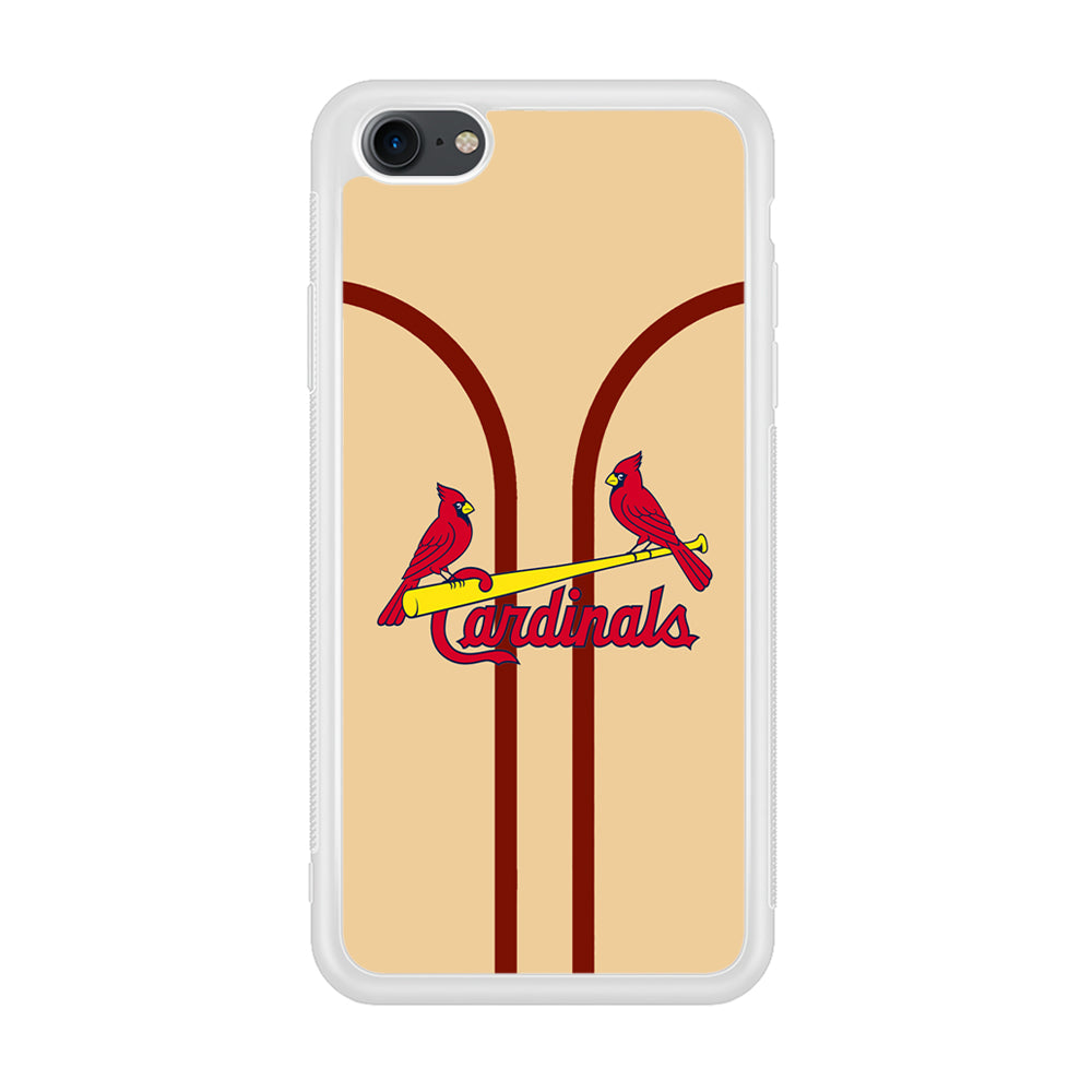 St Louis Cardinals Creammy Jersey iPhone 8 Case