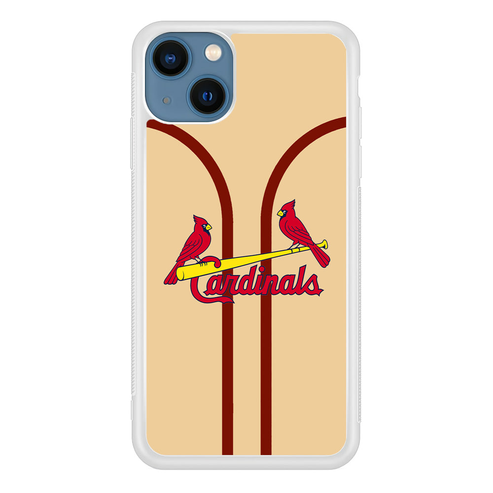 St Louis Cardinals Creammy Jersey iPhone 13 Case