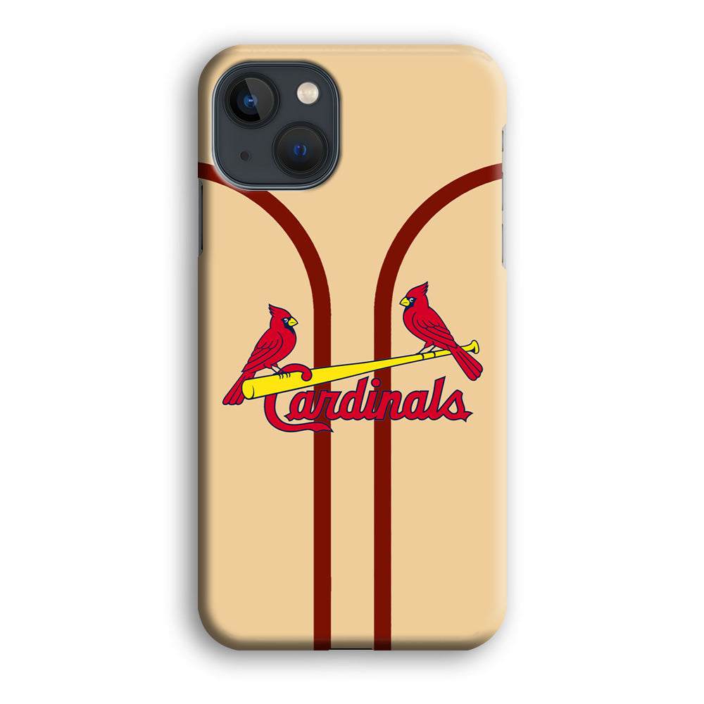 St Louis Cardinals Creammy Jersey iPhone 13 Case