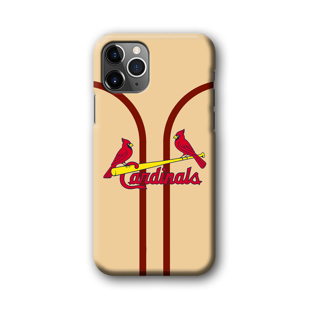 St Louis Cardinals Creammy Jersey iPhone 11 Pro Case