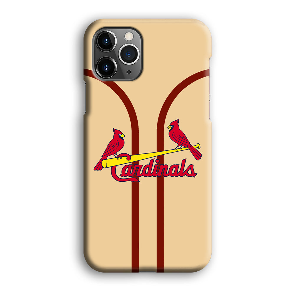 St Louis Cardinals Creammy Jersey iPhone 12 Pro Case
