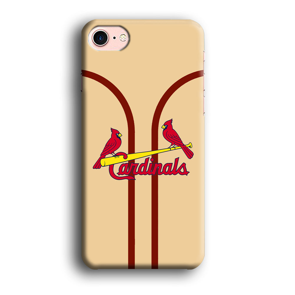 St Louis Cardinals Creammy Jersey iPhone 8 Case