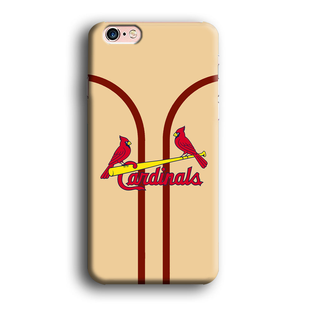 St Louis Cardinals Creammy Jersey iPhone 6 Plus | 6s Plus Case