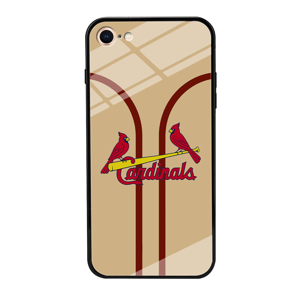 St Louis Cardinals Creammy Jersey iPhone 8 Case