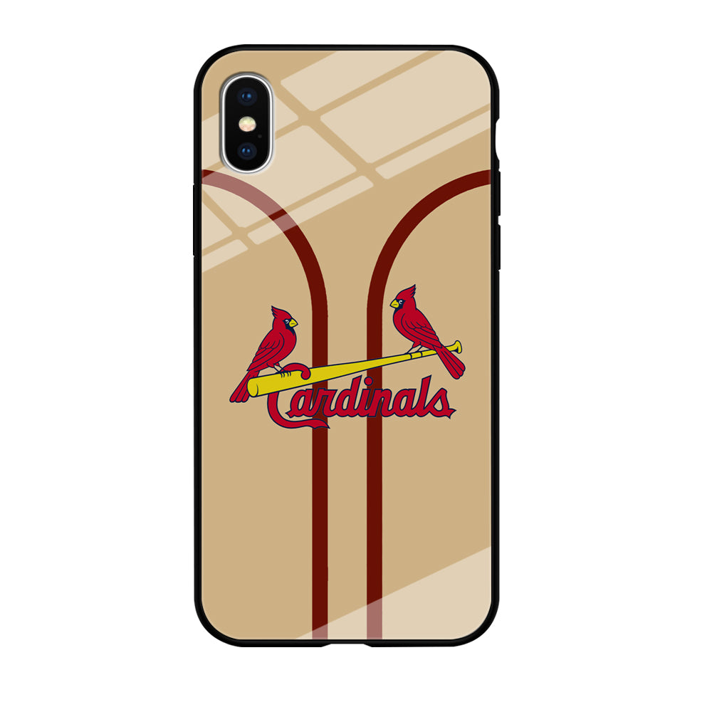 St Louis Cardinals Creammy Jersey iPhone X Case