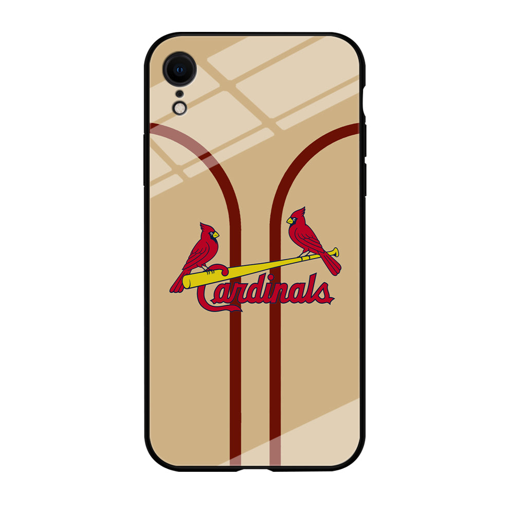 St Louis Cardinals Creammy Jersey iPhone XR Case