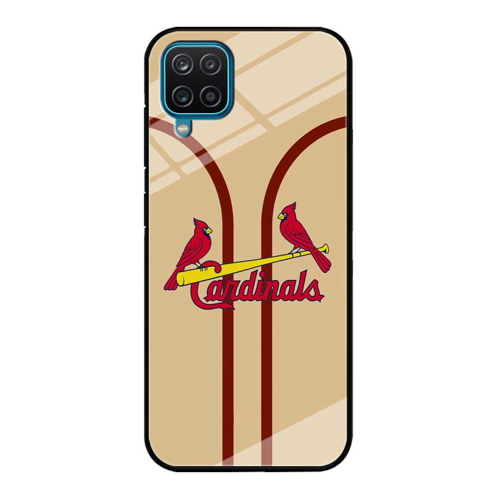 St Louis Cardinals Creammy Jersey Samsung Galaxy A12 Case