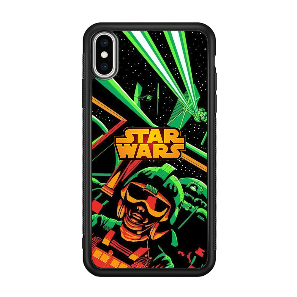 Star Wars Lightning Speed iPhone X Case