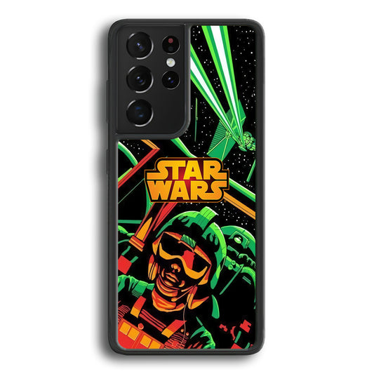 Star Wars Lightning Speed Samsung Galaxy S21 Ultra Case