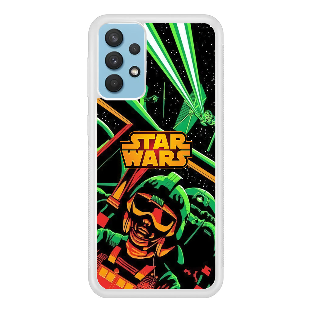 Star Wars Lightning Speed Samsung Galaxy A32 Case