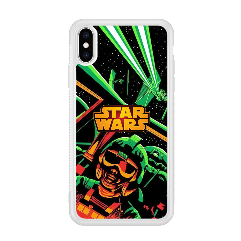 Star Wars Lightning Speed iPhone X Case