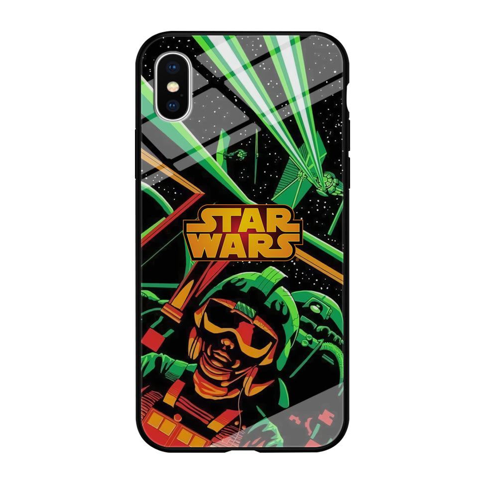 Star Wars Lightning Speed iPhone X Case