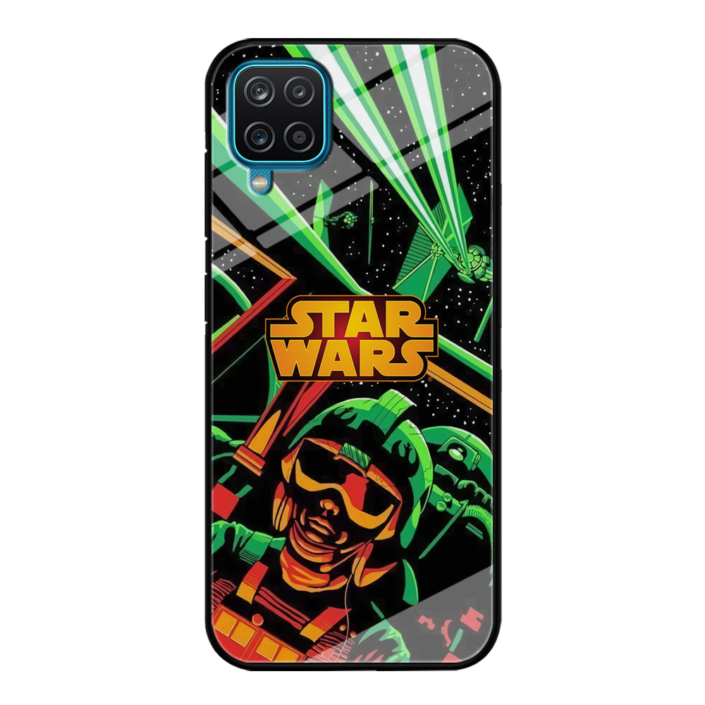 Star Wars Lightning Speed Samsung Galaxy A12 Case