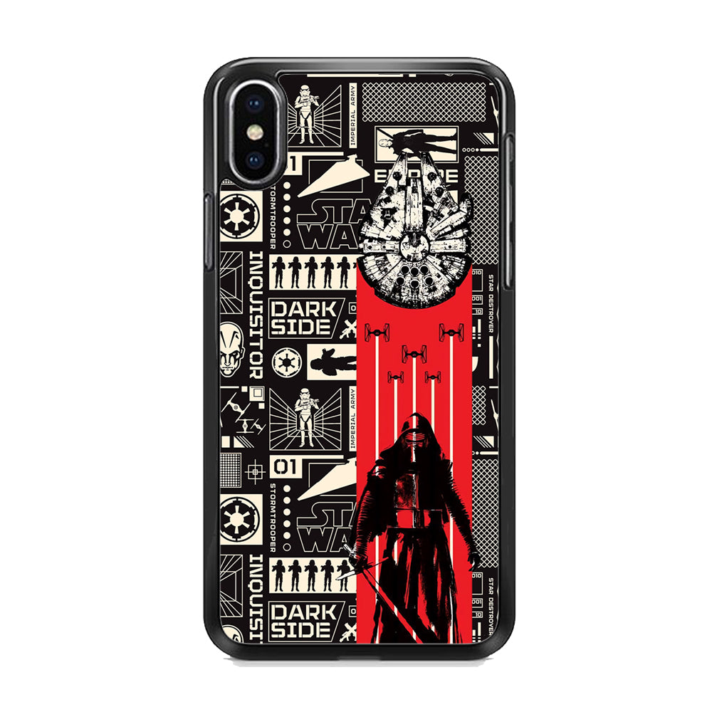 Star War New Hope in Dark Side iPhone X Case