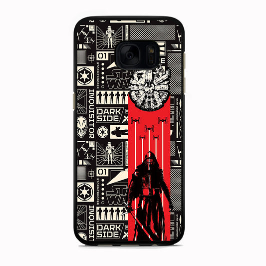 Star War New Hope in Dark Side Samsung Galaxy S7 Edge Case