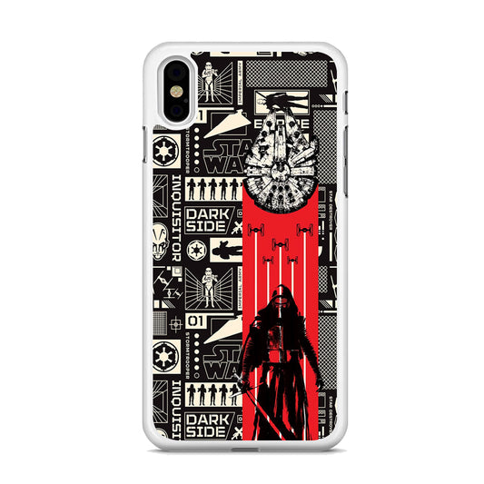 Star War New Hope in Dark Side iPhone X Case