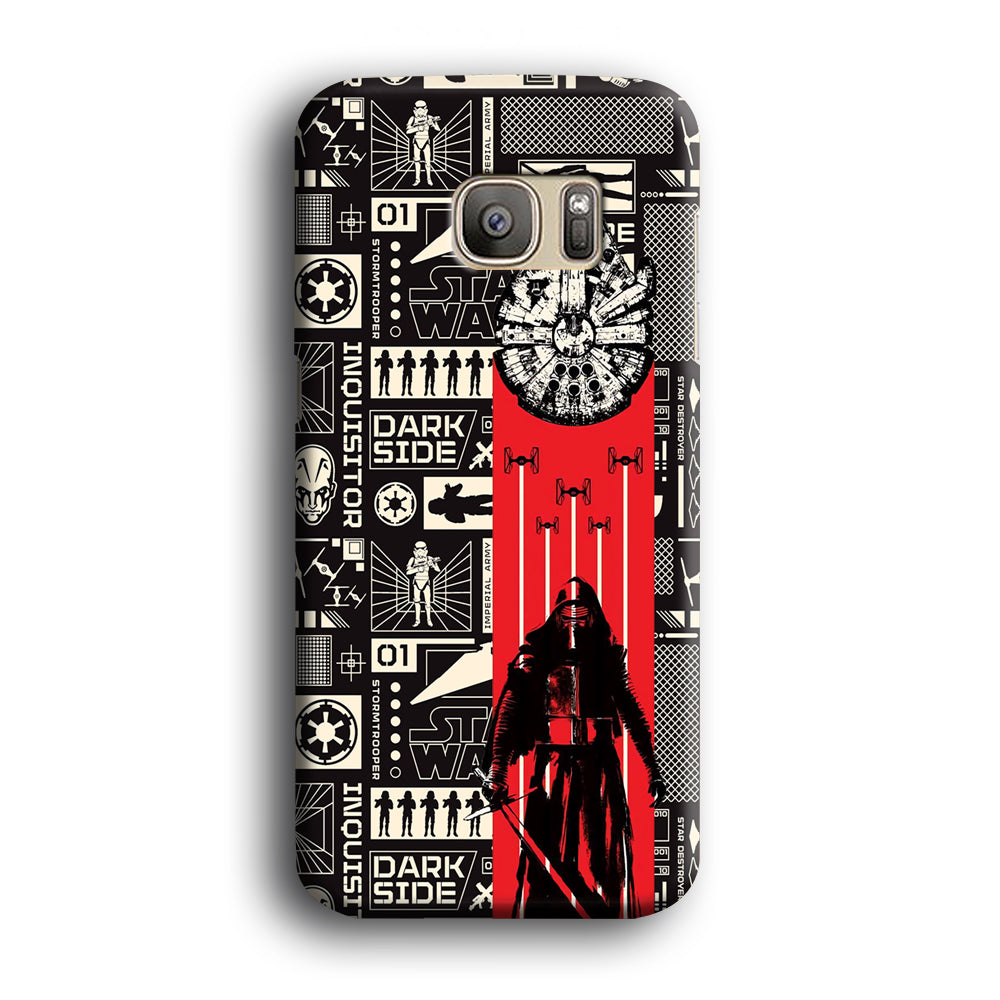 Star War New Hope in Dark Side Samsung Galaxy S7 Edge Case