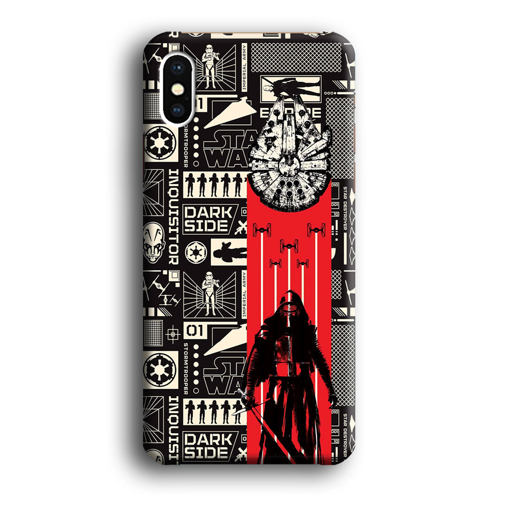 Star War New Hope in Dark Side iPhone X Case