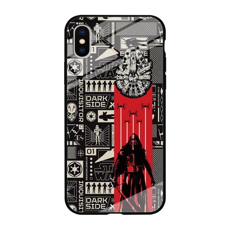 Star War New Hope in Dark Side iPhone X Case