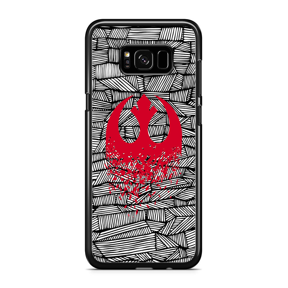 Star War Red Rebel Alliance Samsung Galaxy S8 Case