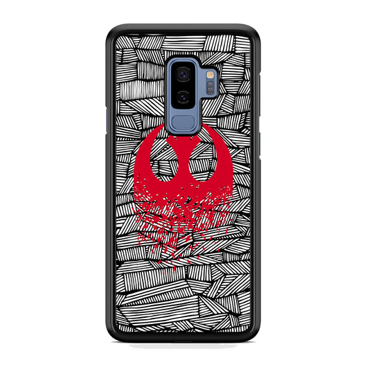 Star War Red Rebel Alliance Samsung Galaxy S9 Plus Case