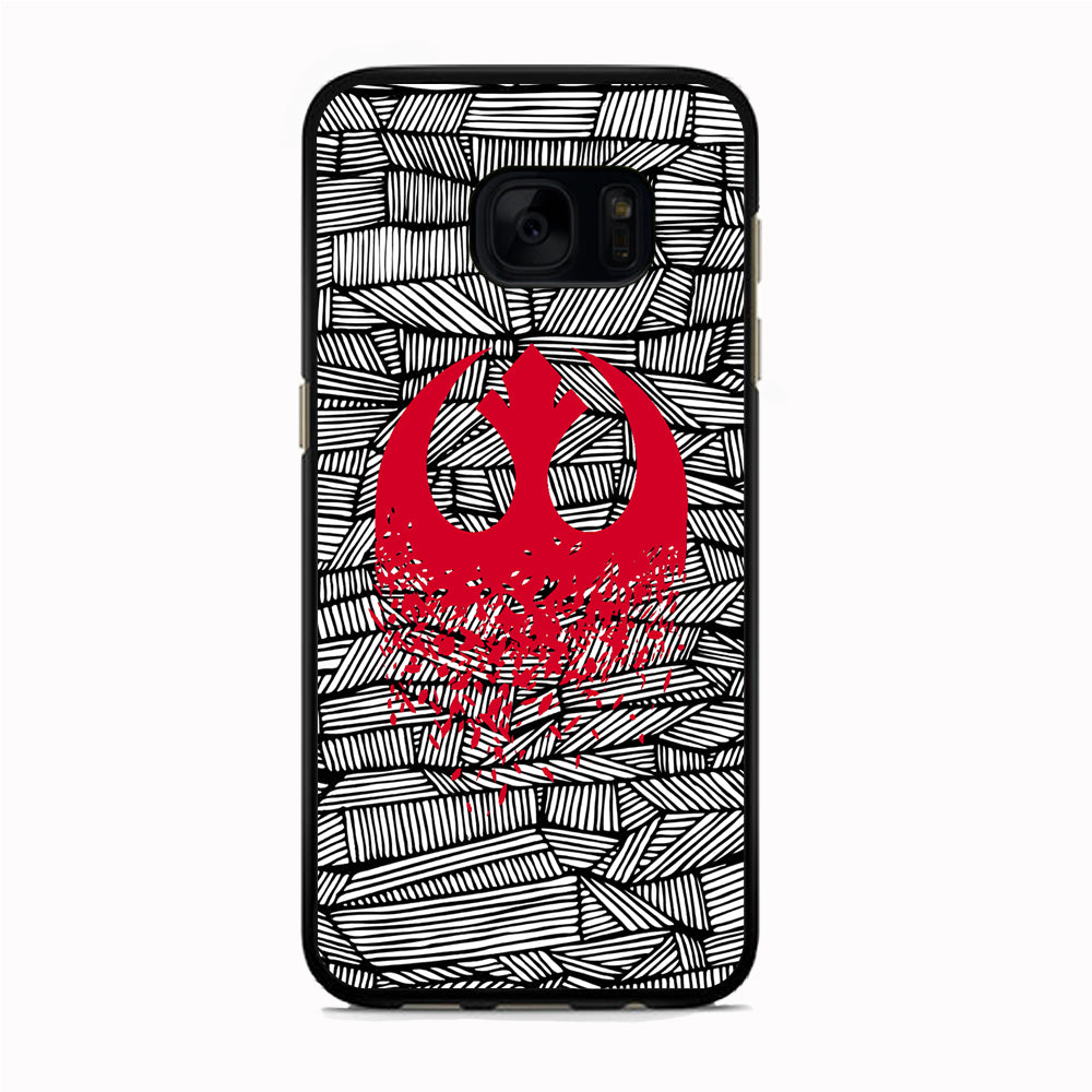 Star War Red Rebel Alliance Samsung Galaxy S7 Case