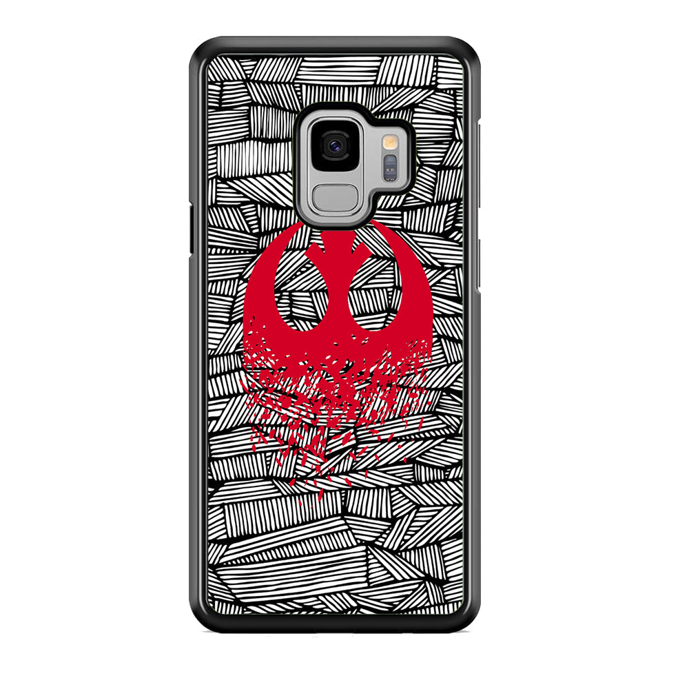 Star War Red Rebel Alliance Samsung Galaxy S9 Case