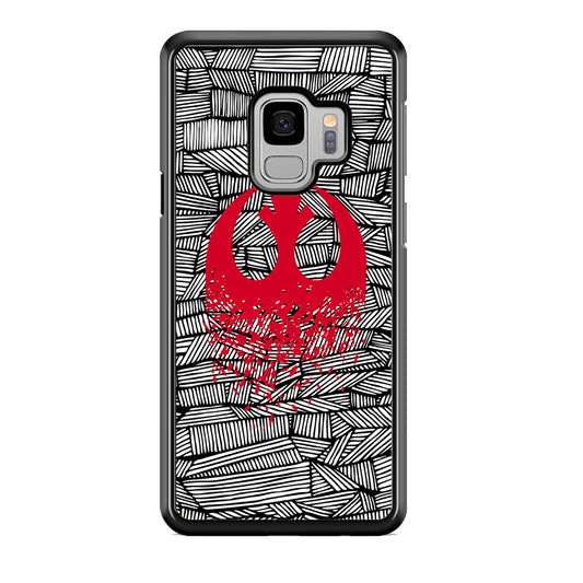 Star War Red Rebel Alliance Samsung Galaxy S9 Case