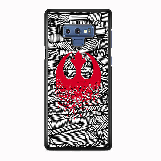 Star War Red Rebel Alliance Samsung Galaxy Note 9 Case