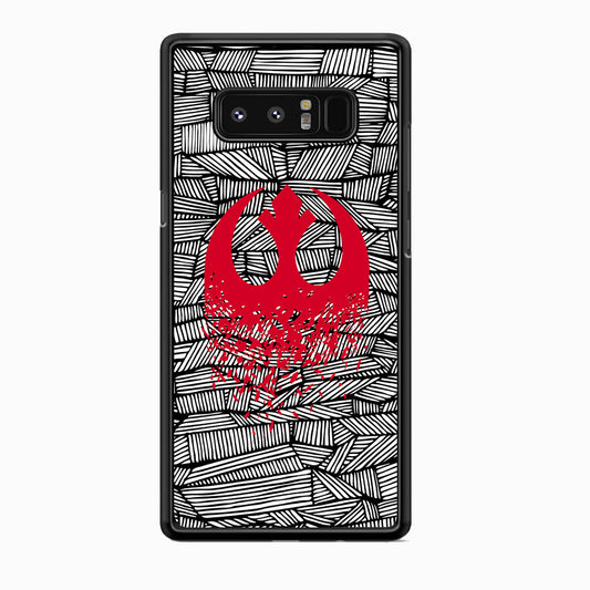 Star War Red Rebel Alliance Samsung Galaxy Note 8 Case
