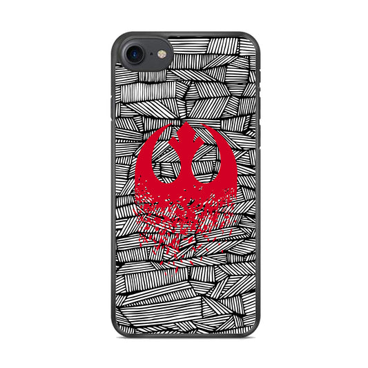 Star War Red Rebel Alliance iPhone 8 Case