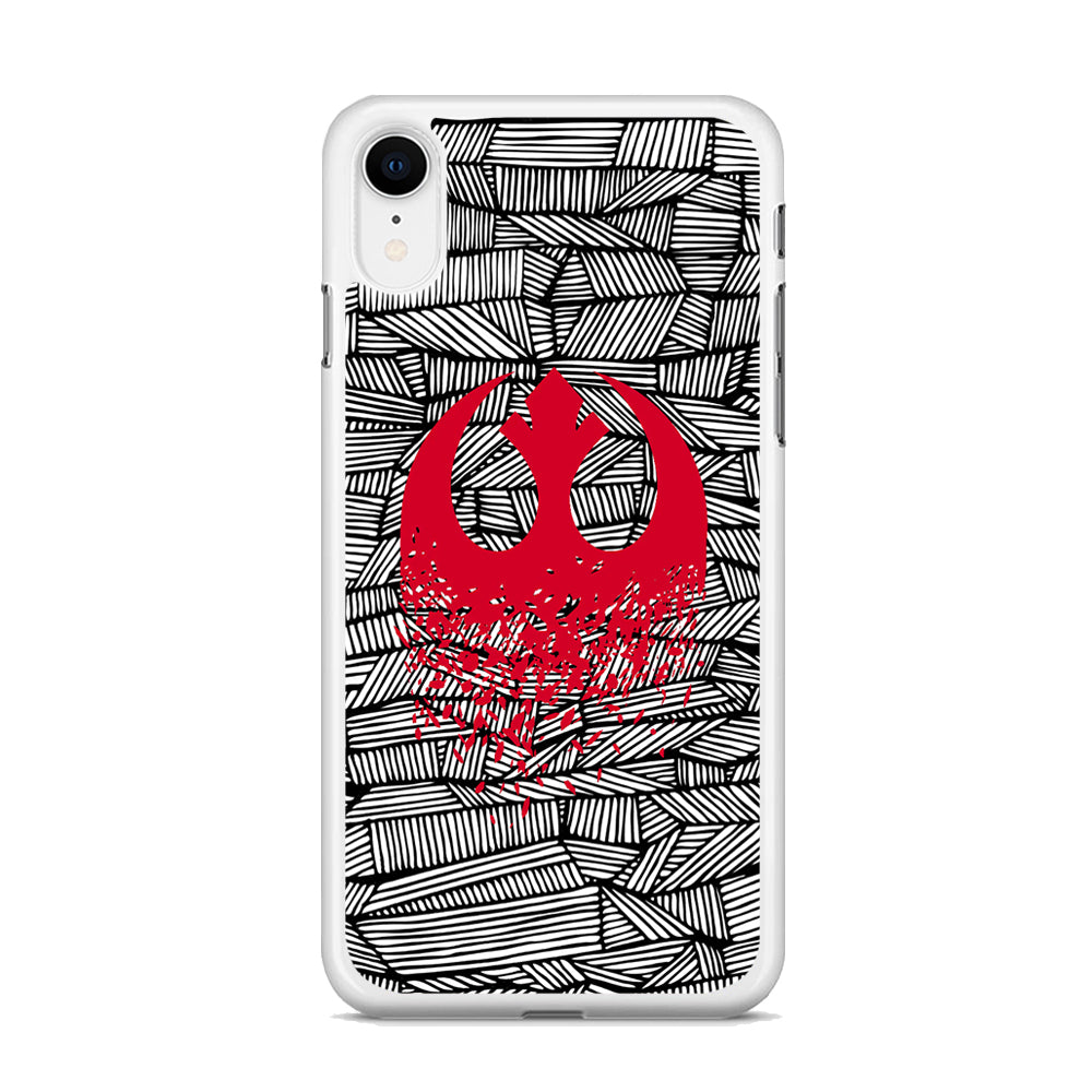 Star War Red Rebel Alliance iPhone XR Case