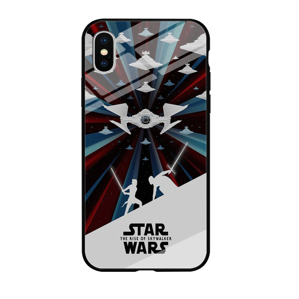 Star Wars Aircraft Space iPhone XS Case Tempered Glass Case