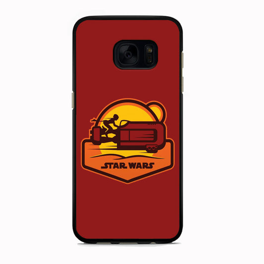 Star Wars Message and Code Samsung Galaxy S7 Edge Case