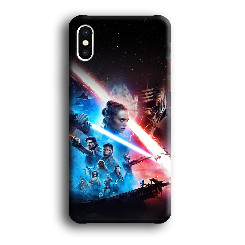 Star Wars The Rise of Skywalker Poster iPhone XS Case 3D Case