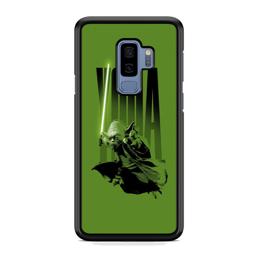 Star Wars Yoda Green Lightsaber Samsung Galaxy S9 Plus Case