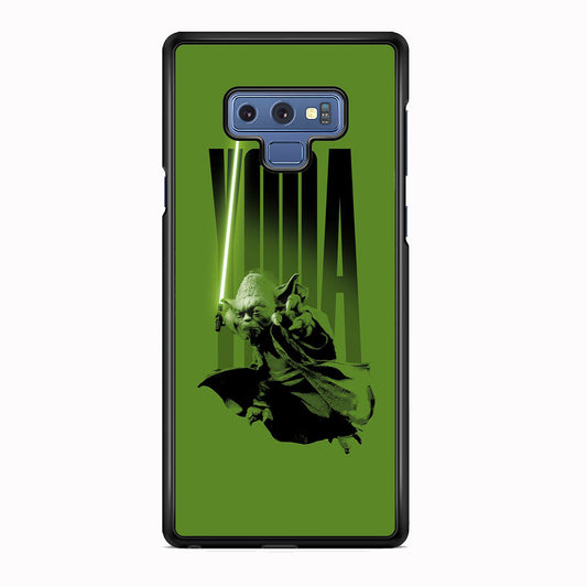Star Wars Yoda Green Lightsaber Samsung Galaxy Note 9 Case