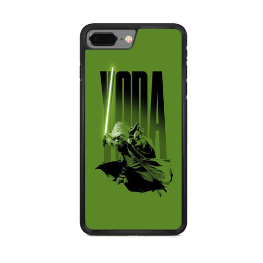 Star Wars Yoda Green Lightsaber iPhone 7 Plus Case