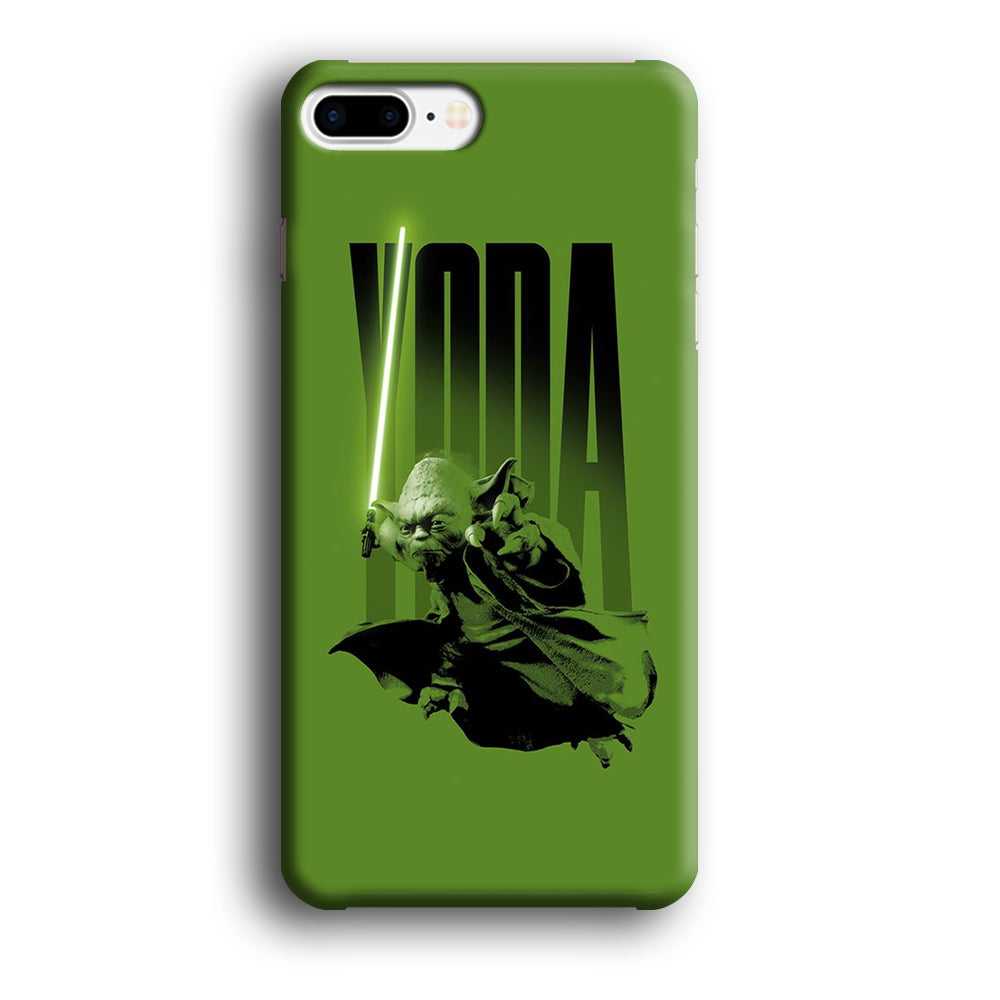Star Wars Yoda Green Lightsaber iPhone 7 Plus Case