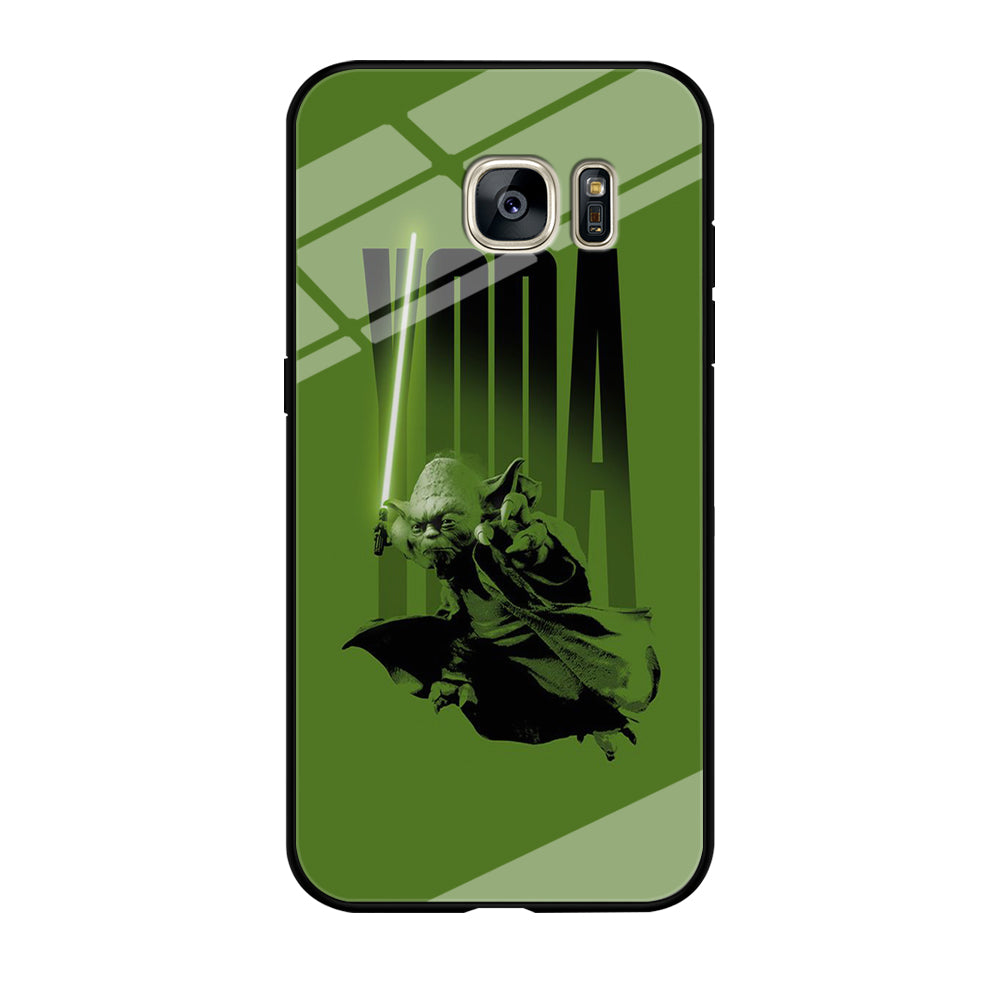 Star Wars Yoda Green Lightsaber Samsung Galaxy S7 Edge Case