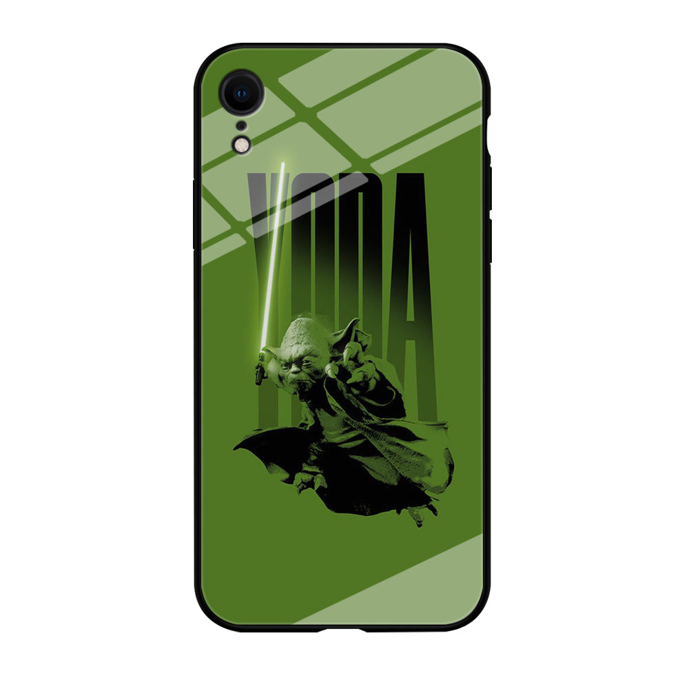 Star Wars Yoda Green Lightsaber  iPhone XR Case
