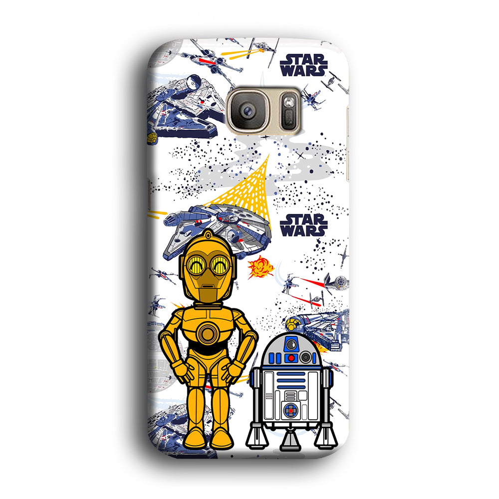 Starwars Robotic Squad Samsung Galaxy S7 Edge Case
