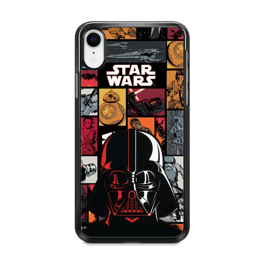 Starwars The Dart Vader Silhouette iPhone XR Case