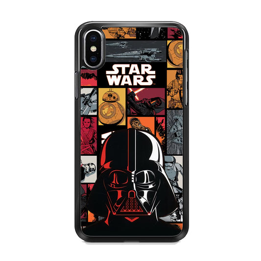 Starwars The Dart Vader Silhouette iPhone XS MAX Case