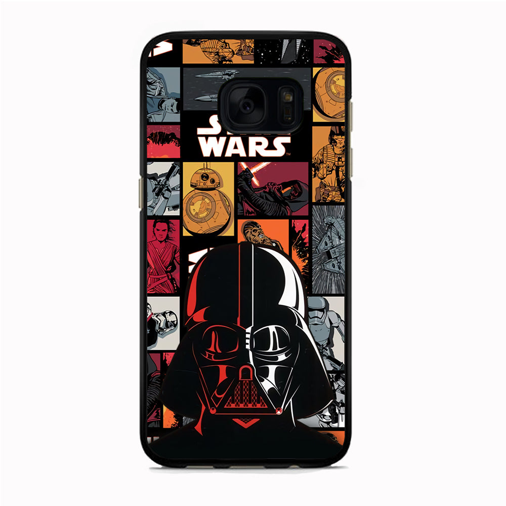 Starwars The Dart Vader Silhouette Samsung Galaxy S7 Edge Case